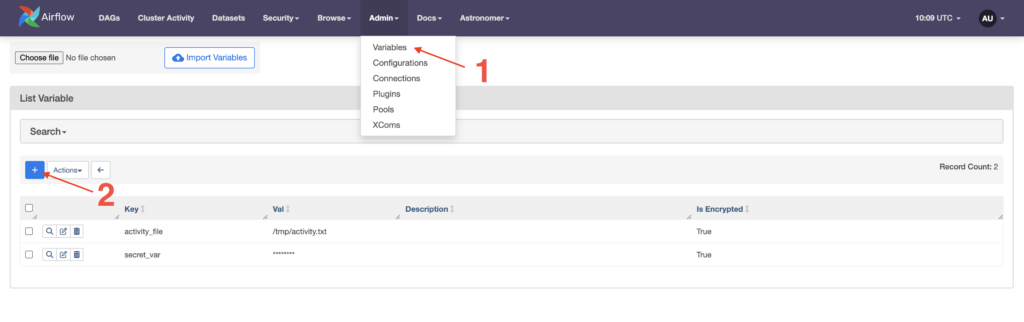airflow variables ui